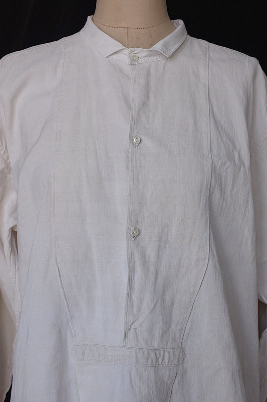 アンティーク古着 vêtement antique アンティークリネンシャツ グランパ .FR a l'epoque