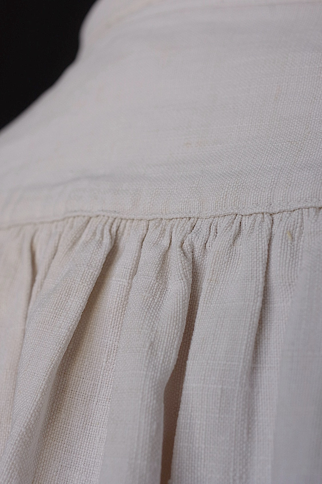 アンティーク古着 vêtement antique アンティークリネンシャツ グランパ .FR a l'epoque