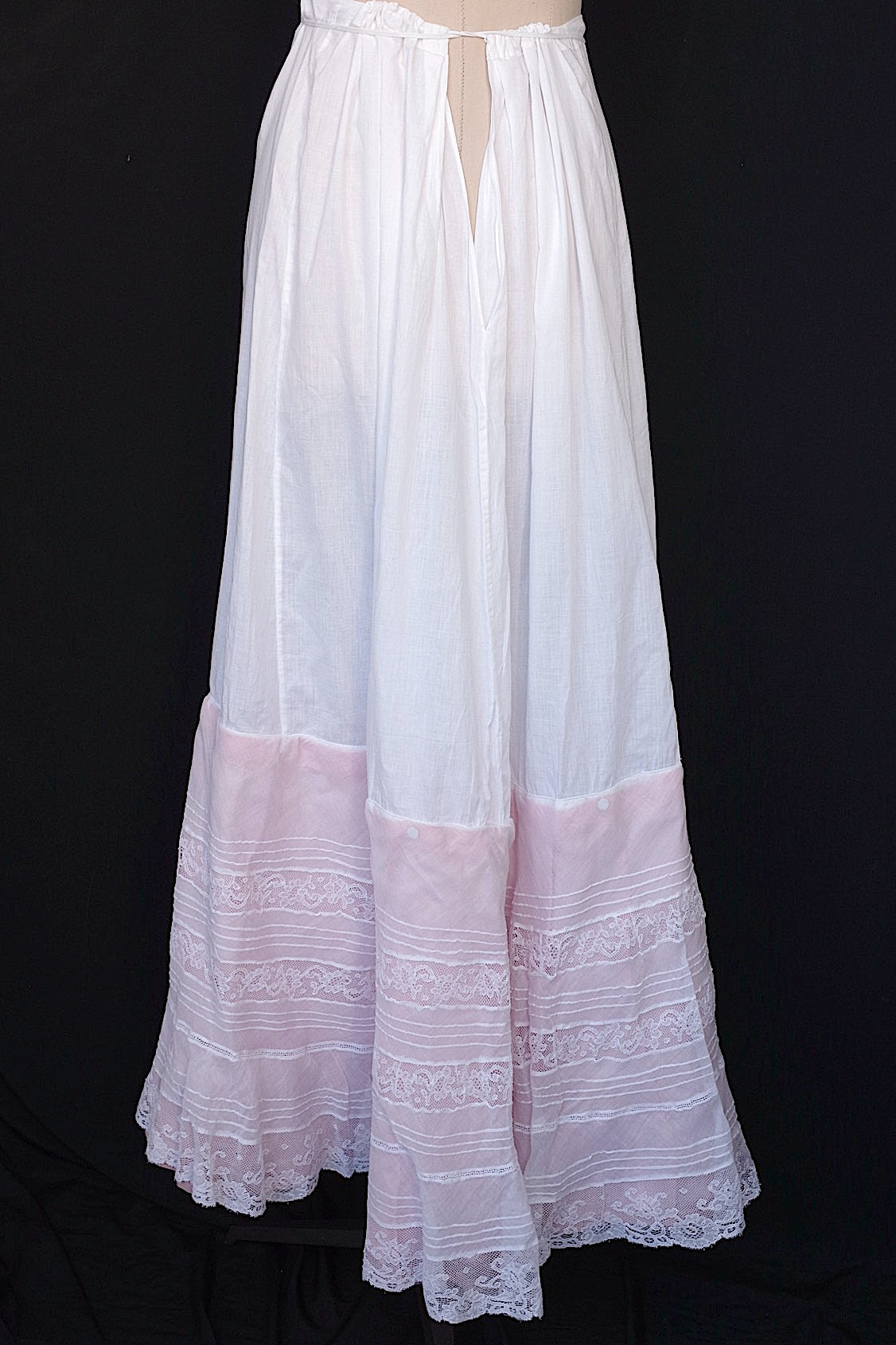 アンティーク古着 vêtement antique アンティークコットンレーススカート 2 .FR a l'epoque