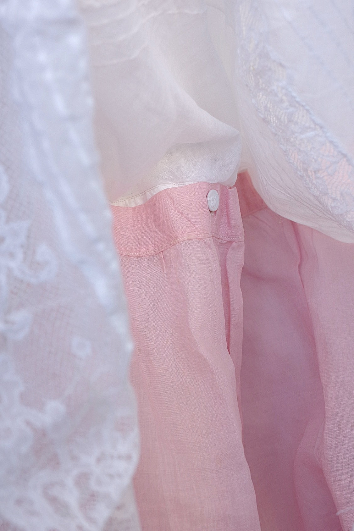 アンティーク古着 vêtement antique アンティークコットンレーススカート 2 .FR a l'epoque