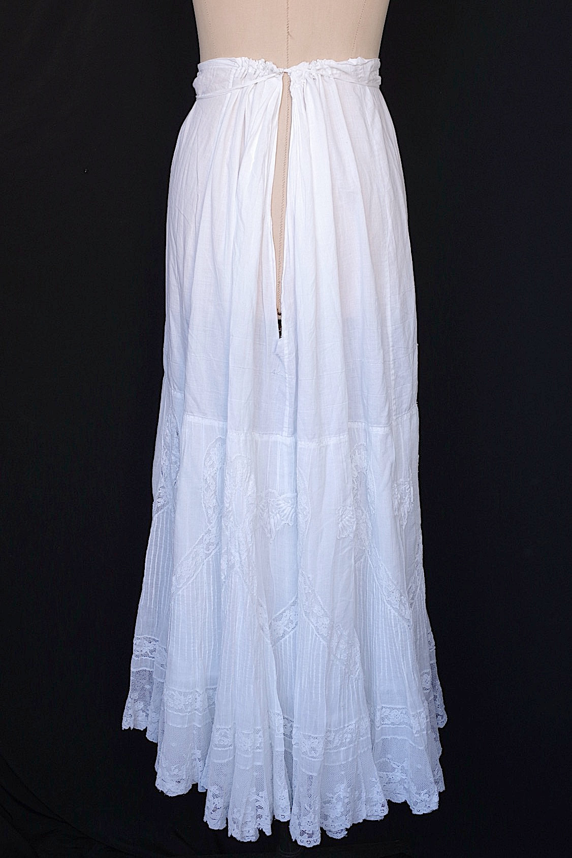 アンティーク古着 vêtement antique アンティークコットンレーススカート 5 .FR a l'epoque