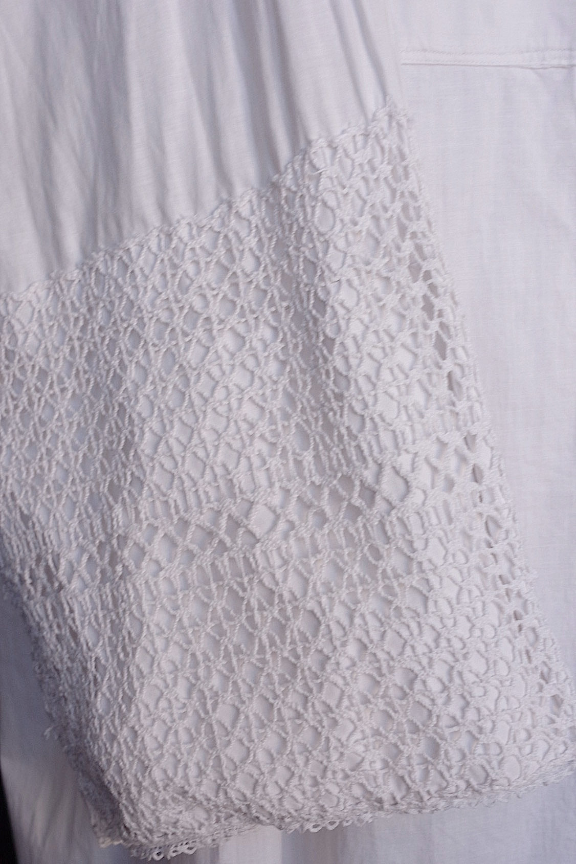 アンティーク古着 vêtement antique アンティーク教会チュニック aube1 .FR a l'epoque