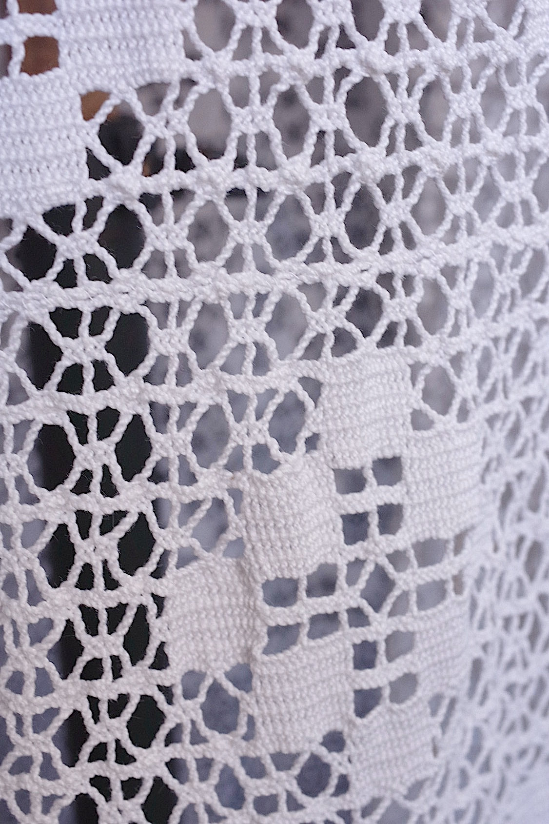 アンティーク古着 vêtement antique アンティーク教会チュニック aube1 .FR a l'epoque