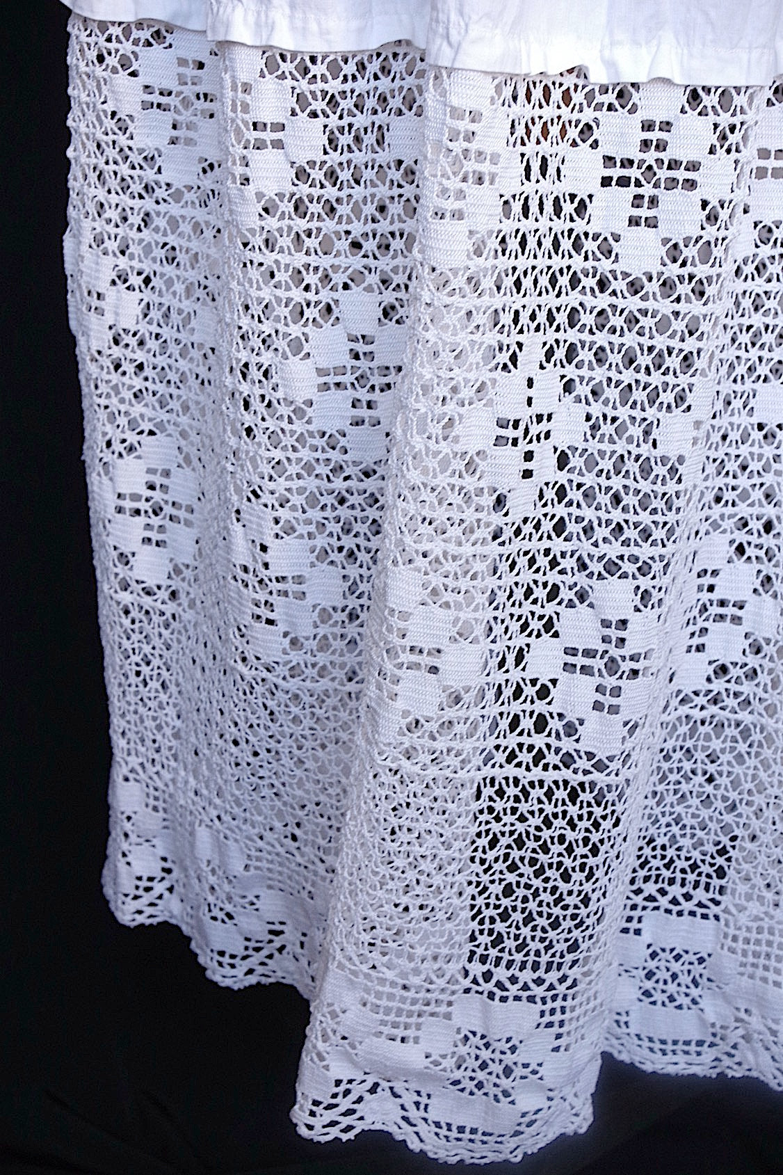 アンティーク古着 vêtement antique アンティーク教会チュニック aube1 .FR a l'epoque