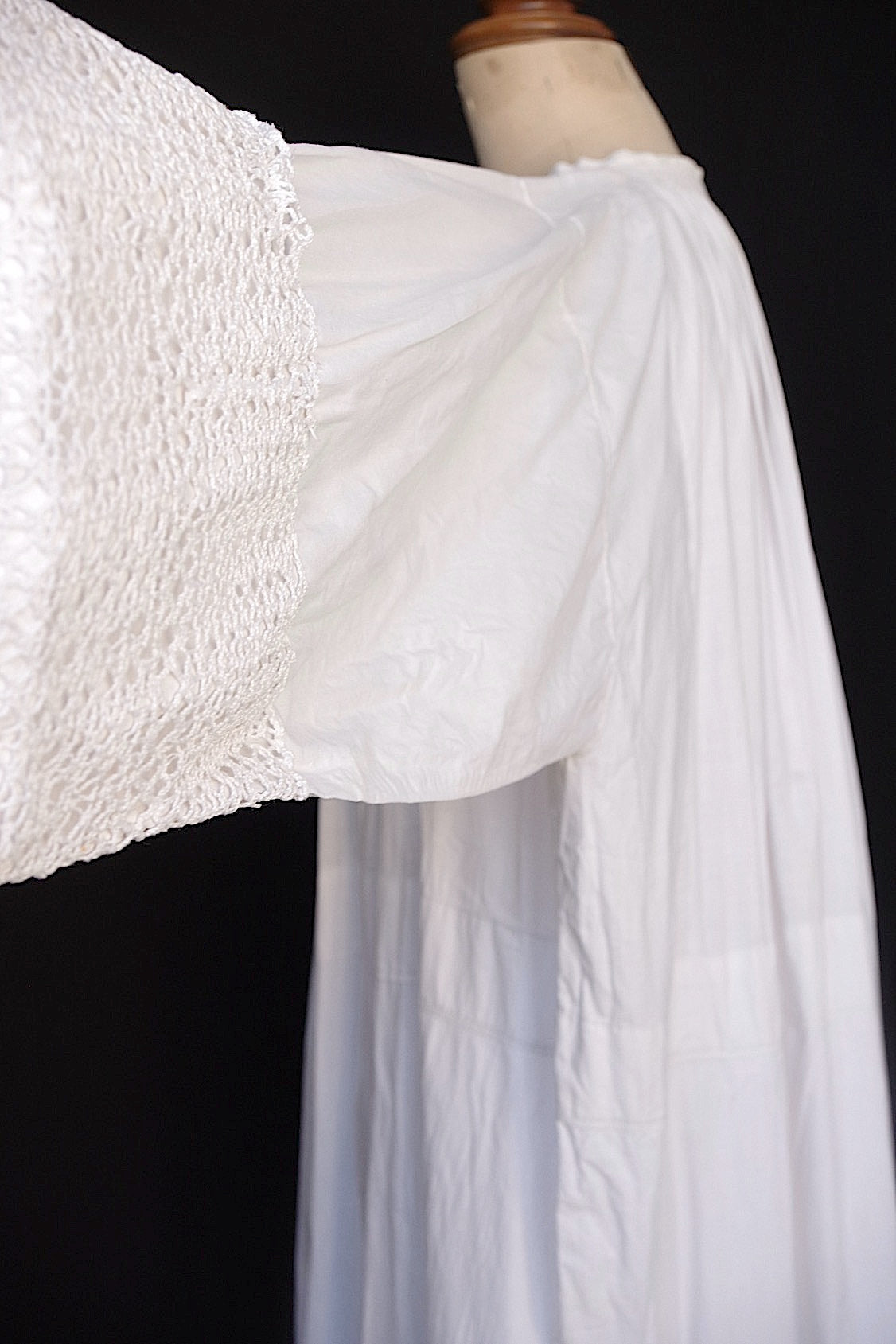 アンティーク古着 vêtement antique アンティーク教会チュニック aube1 .FR a l'epoque