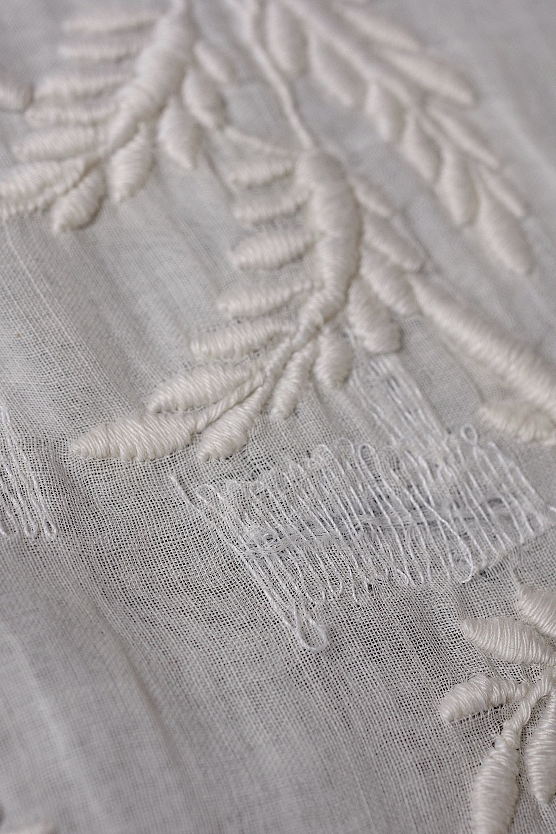 アンティークレース dentelle antique アンティーク刺繍 クロス .FR a l'epoque