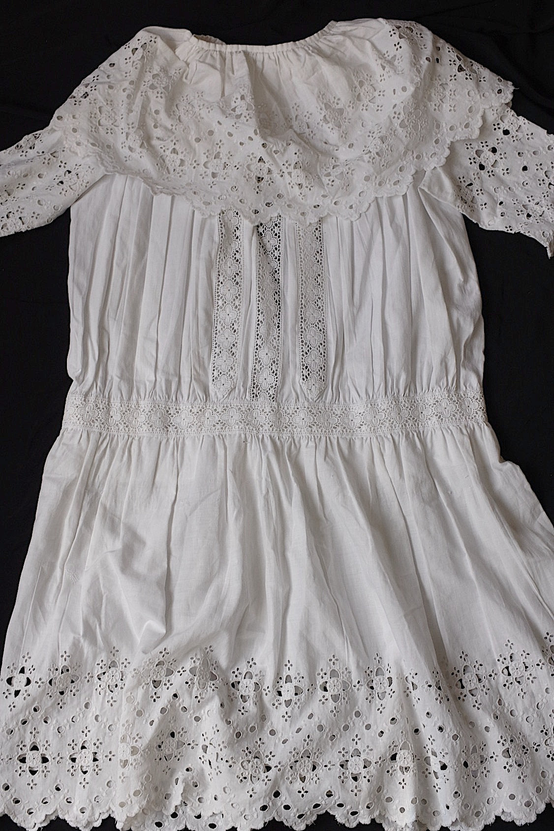 アンティーク子供服 vêtement antique アンティーク子供服ワンピース2 .FR a l'epoque