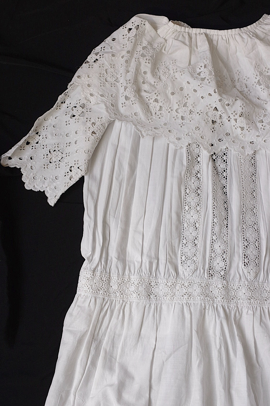 アンティーク子供服 vêtement antique アンティーク子供服ワンピース2 .FR a l'epoque