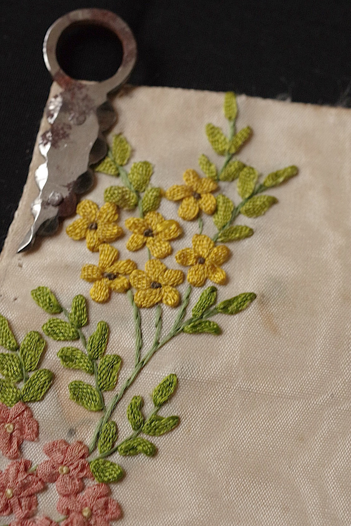 アンティークレース dentelle antique アンティーク刺繍 パースpiece .FR a l'epoque