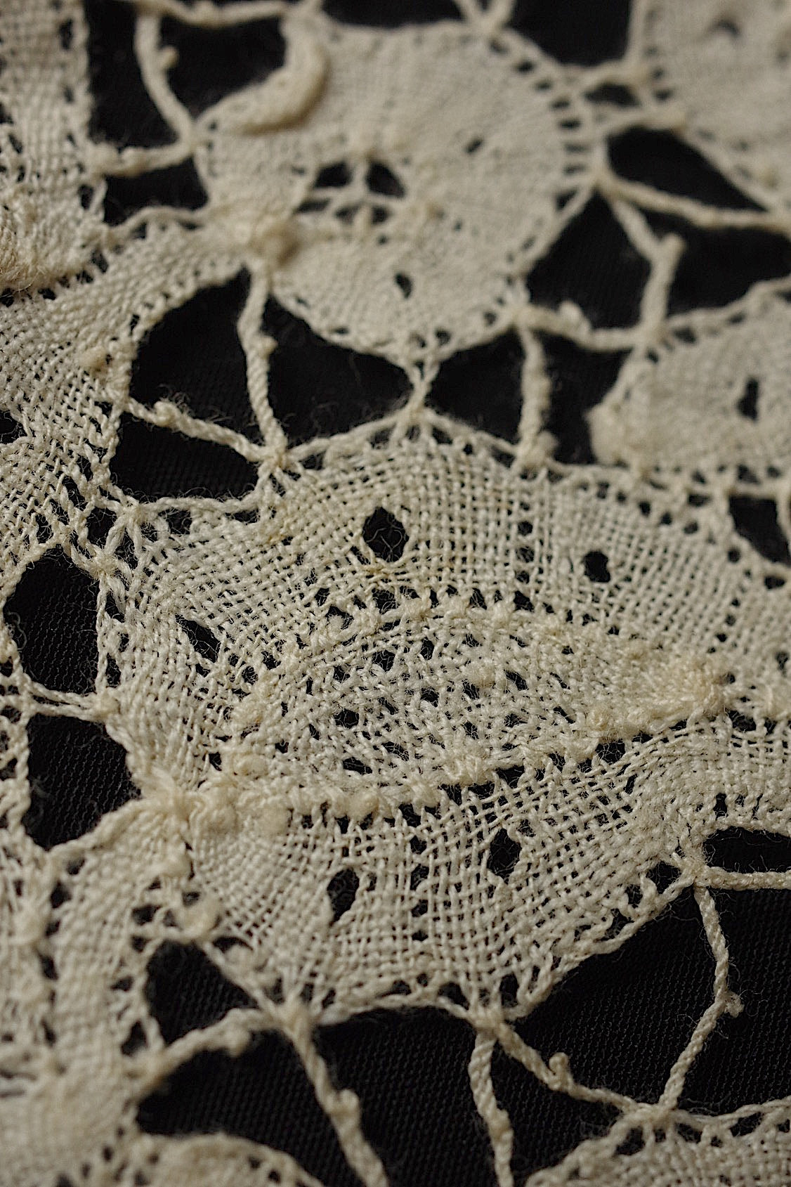 アンティークレース dentelle antique アンティークレース 116cm .FR a l'epoque