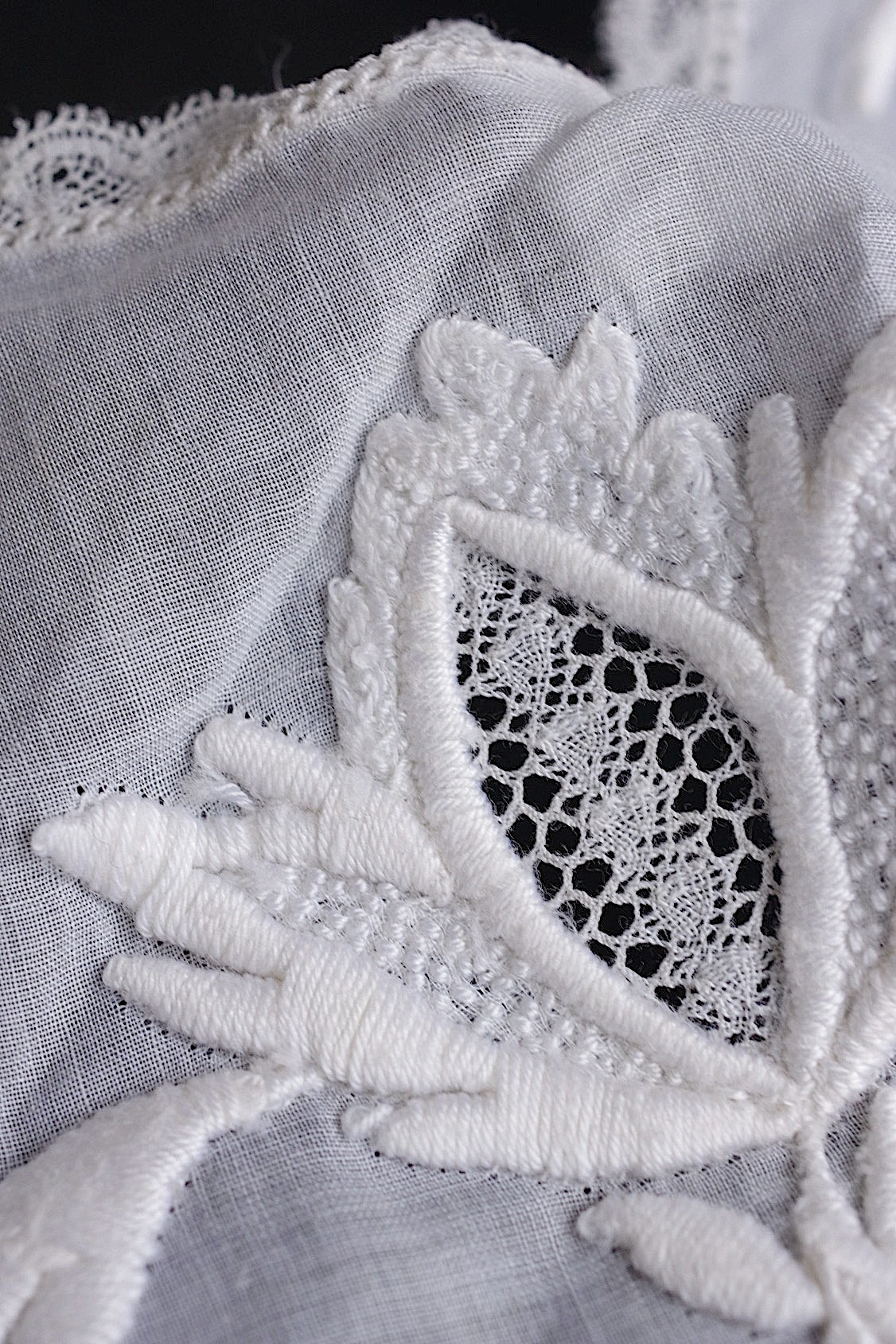 アンティークレース dentelle antique アンティークレース 襟1 .FR a l'epoque