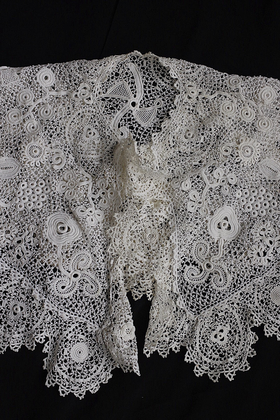 アンティークレース dentelle antique アンティークレース 襟2 .FR a l'epoque