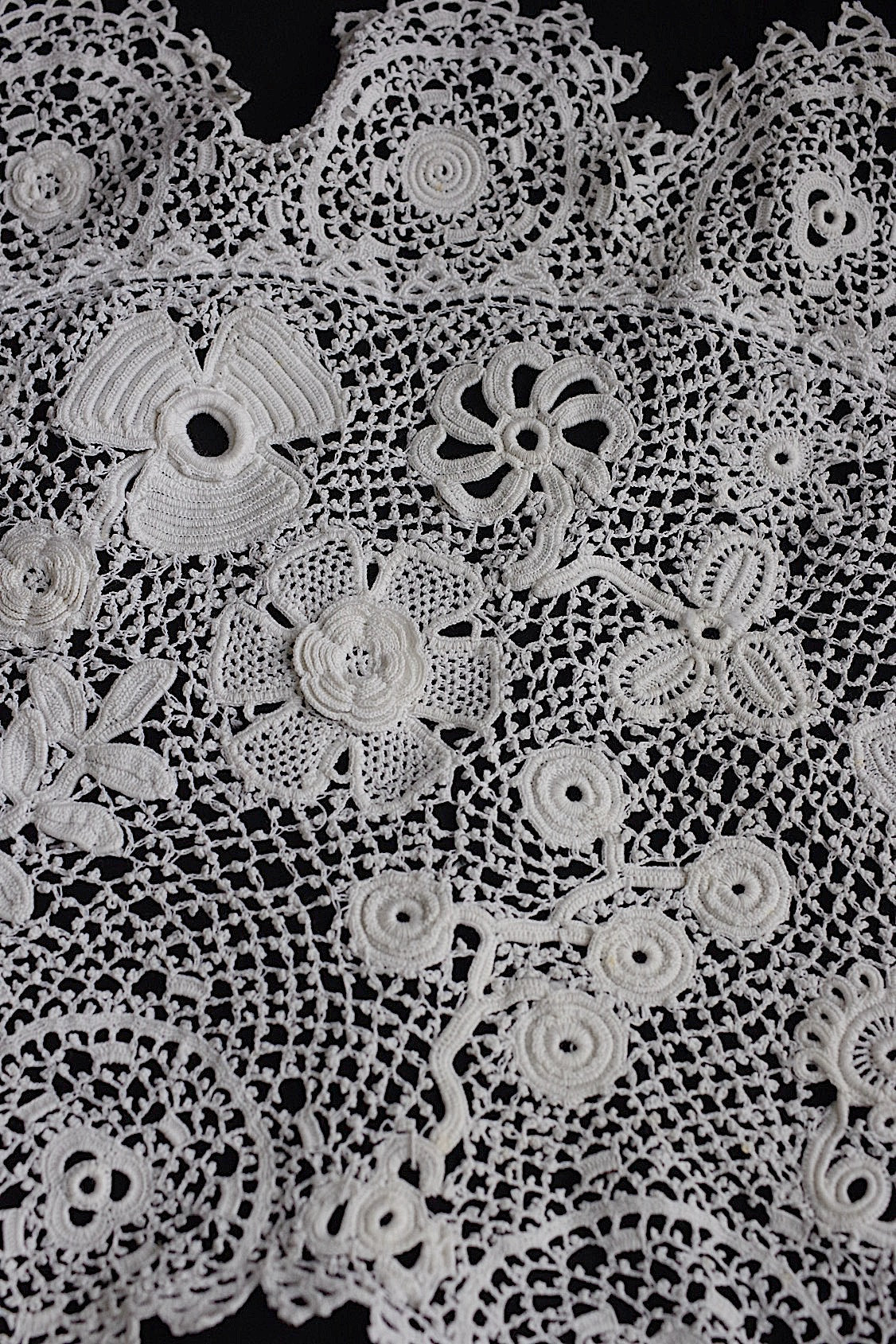 アンティークレース dentelle antique アンティークレース 襟2 .FR a l'epoque