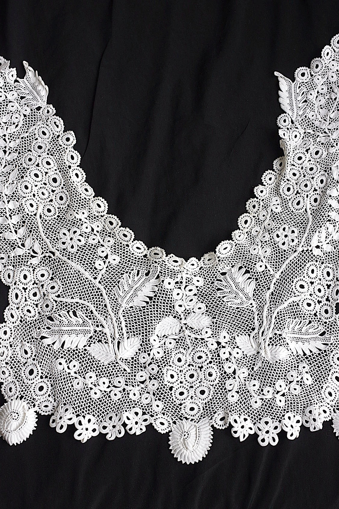 アンティークレース dentelle antique アンティークレース 襟4 .FR a l'epoque