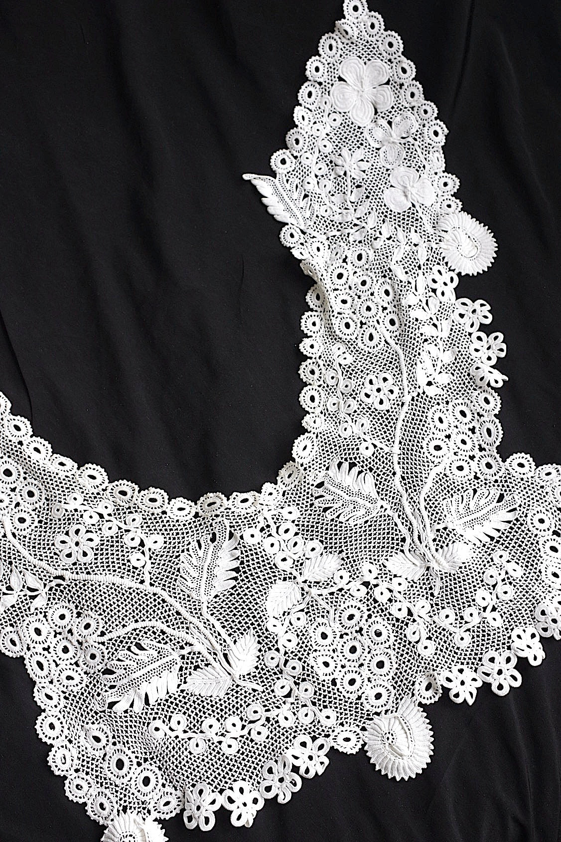 アンティークレース dentelle antique アンティークレース 襟4 .FR a l'epoque