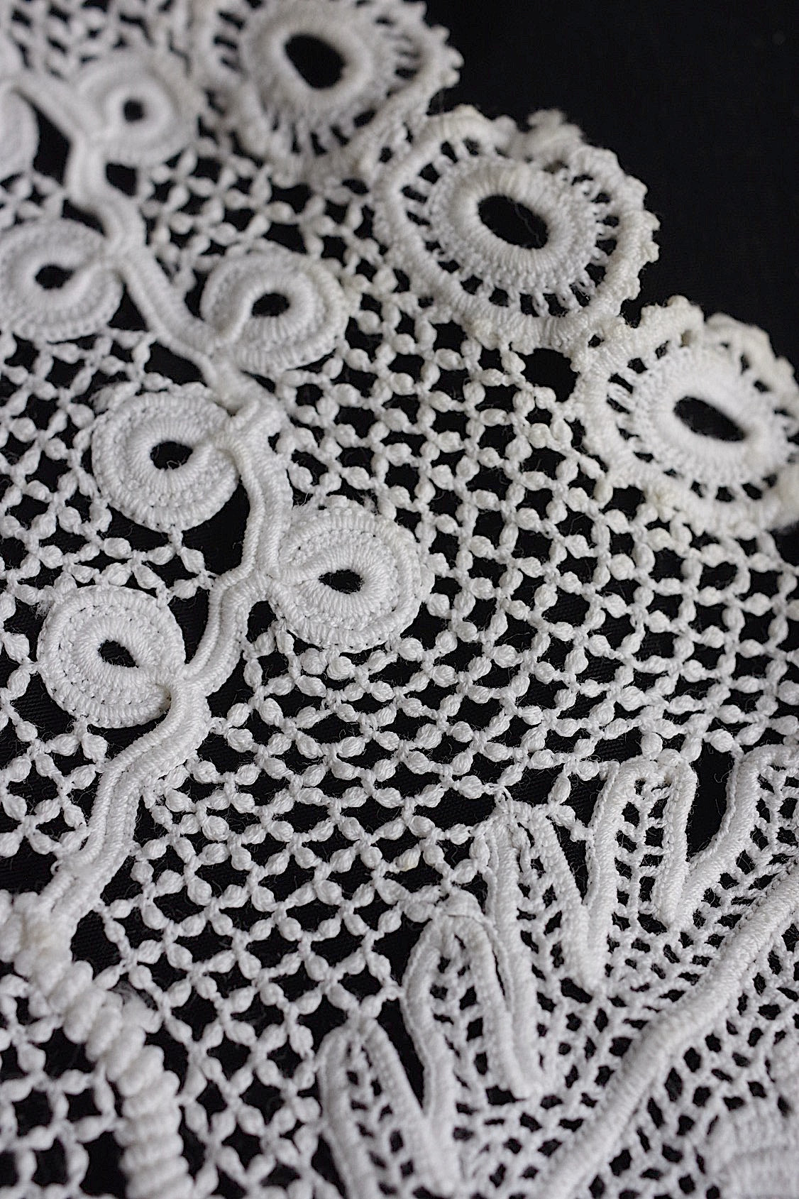 アンティークレース dentelle antique アンティークレース 襟4 .FR a l'epoque