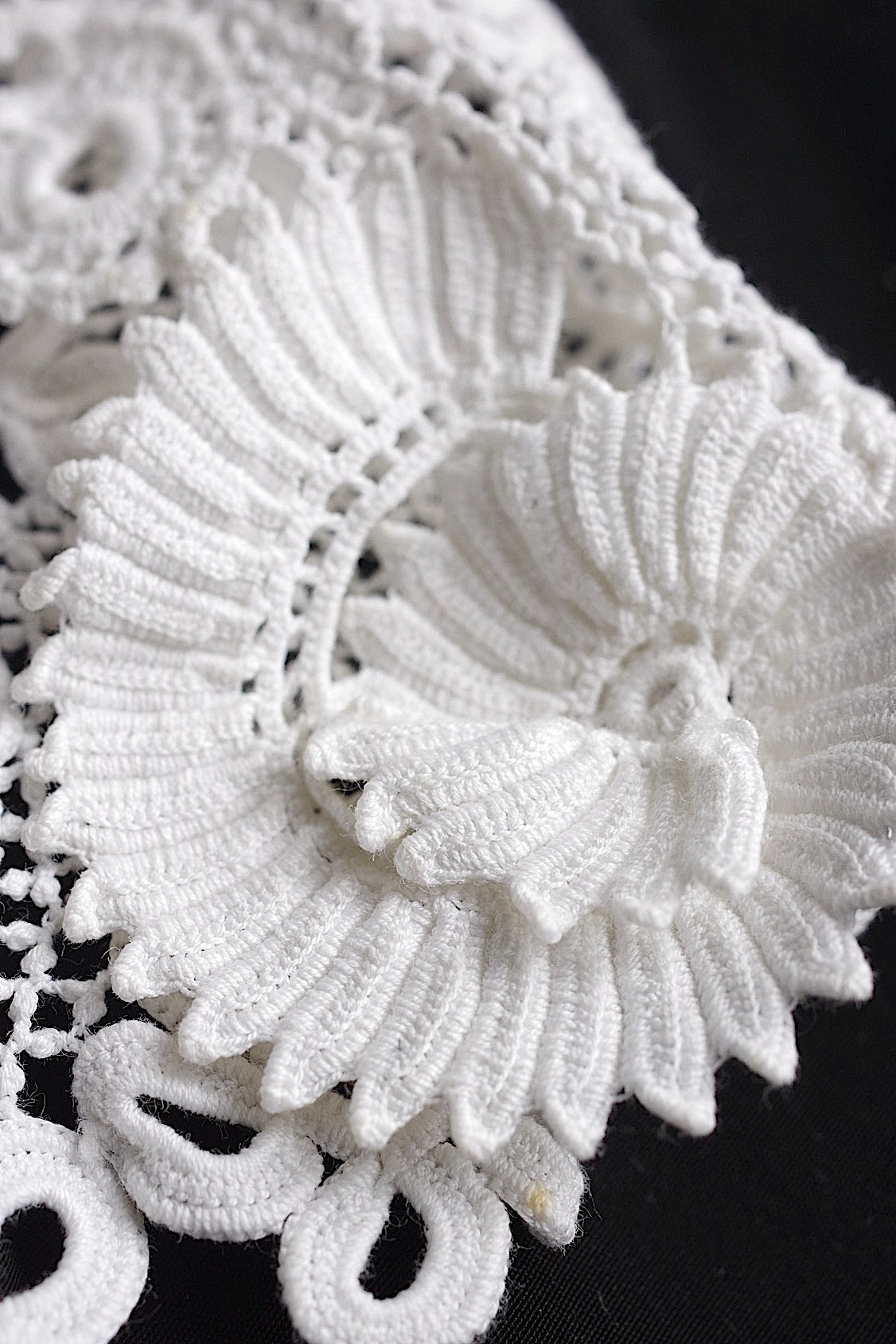 アンティークレース dentelle antique アンティークレース 襟4 .FR a l'epoque