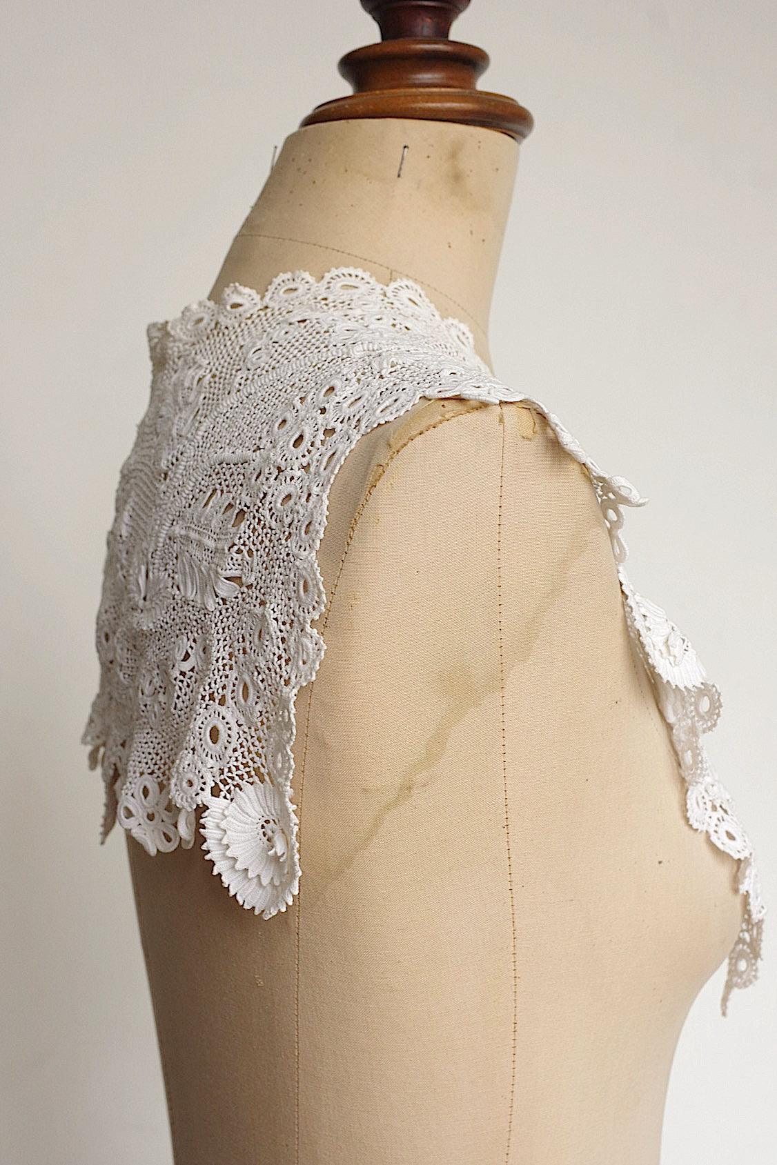 アンティークレース dentelle antique アンティークレース 襟4 .FR a l'epoque