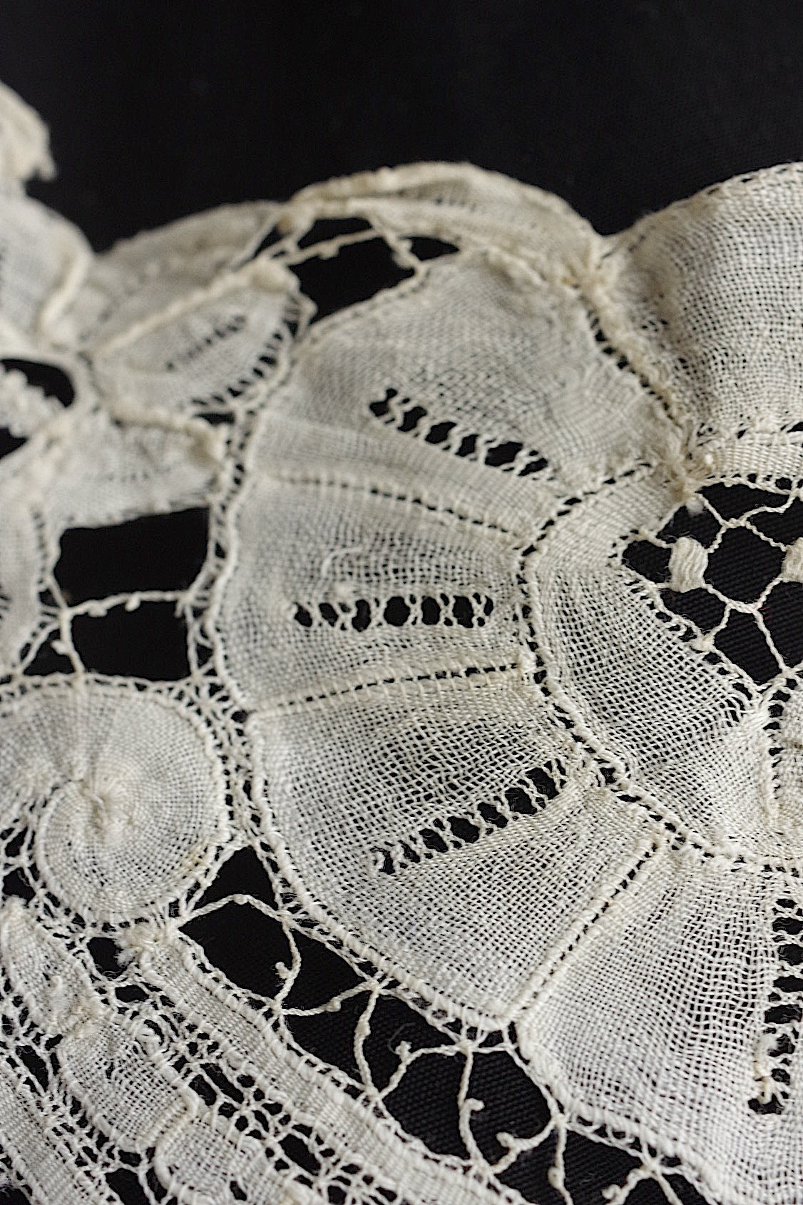 アンティークレース dentelle antique アンティークレース 襟9 .FR a l'epoque