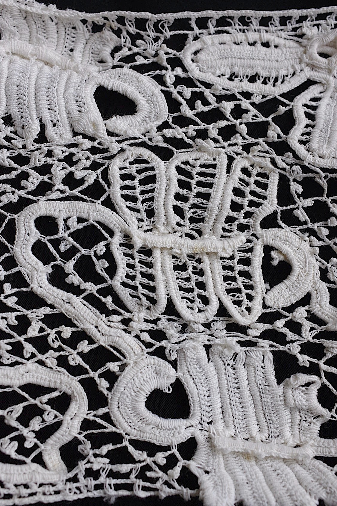 アンティークレース dentelle antique アンティークレース クロシェレース 素材3 .FR a l'epoque