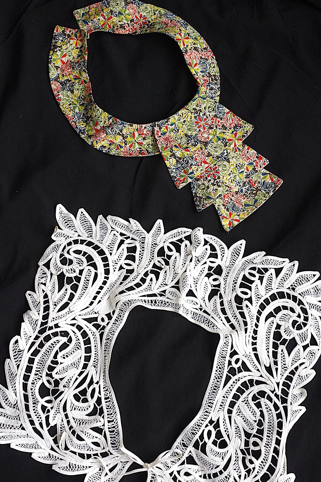 アンティークレース dentelle antique アンティークレース 襟16 lot .FR a l'epoque