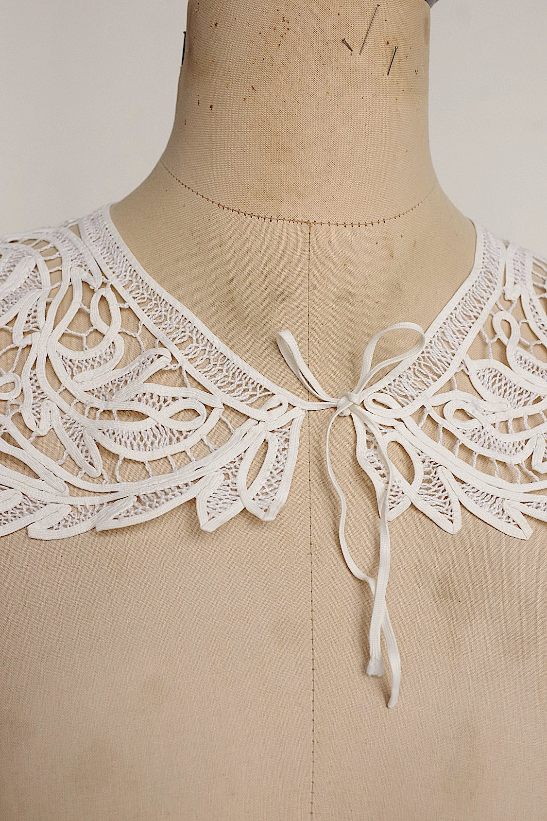 アンティークレース dentelle antique アンティークレース 襟16 lot .FR a l'epoque