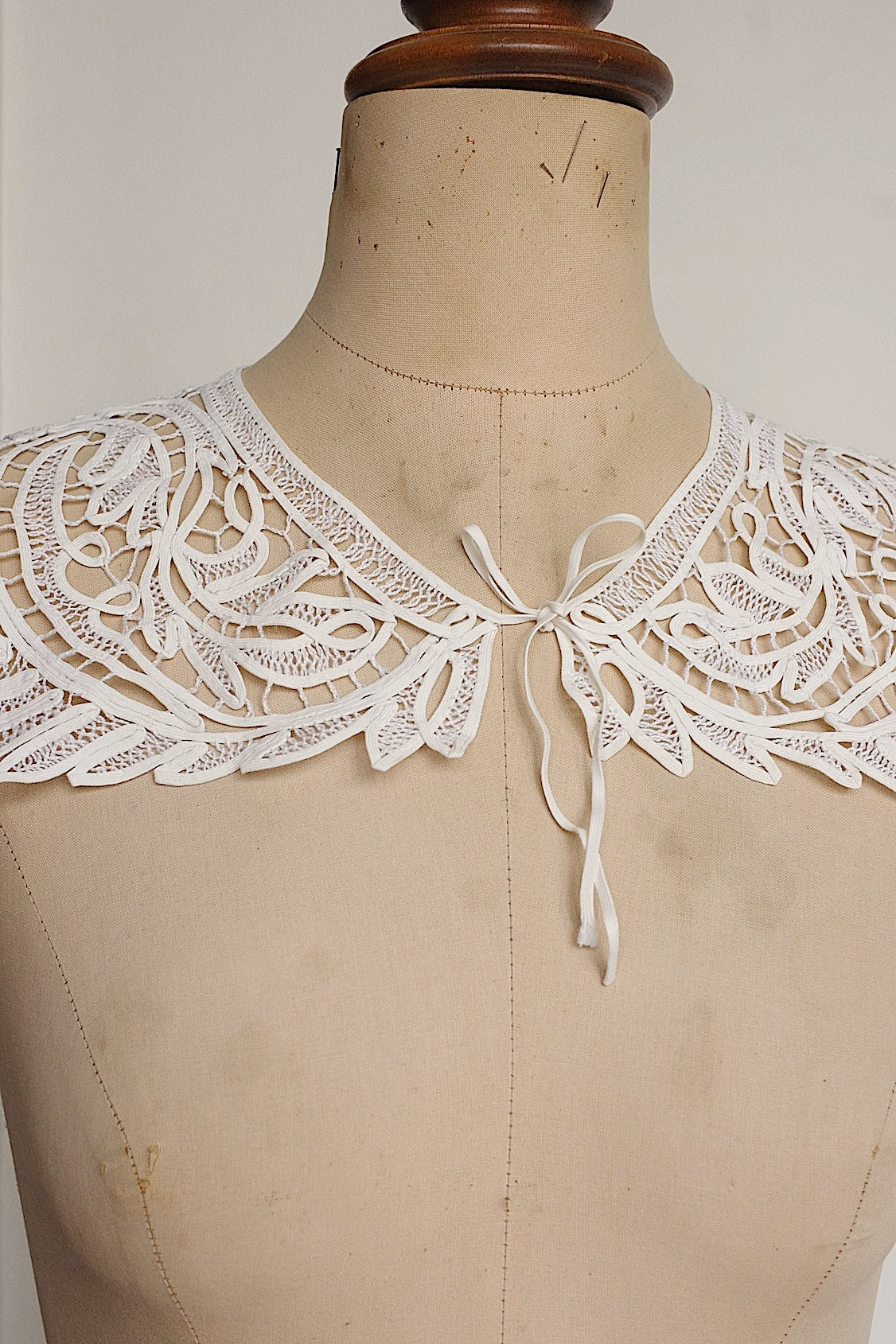 アンティークレース dentelle antique アンティークレース 襟16 lot .FR a l'epoque