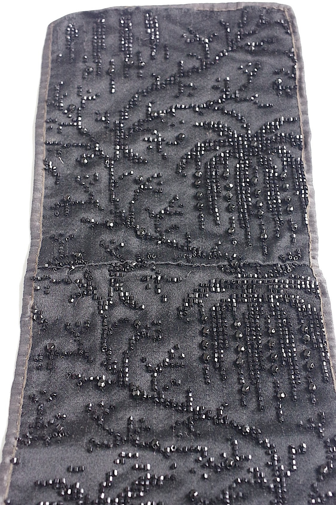 アンティークレース dentelle antique アンティークレース ビーズ刺繍  くろ .FR a l'epoque