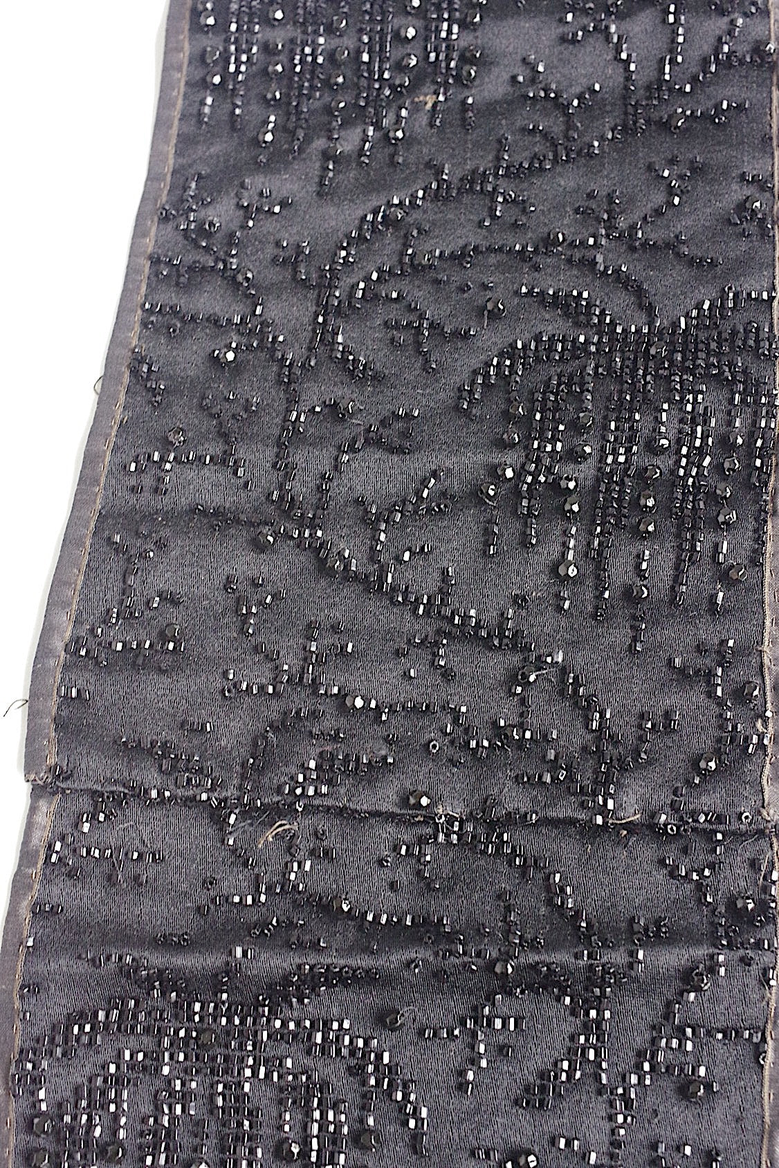 アンティークレース dentelle antique アンティークレース ビーズ刺繍  くろ .FR a l'epoque