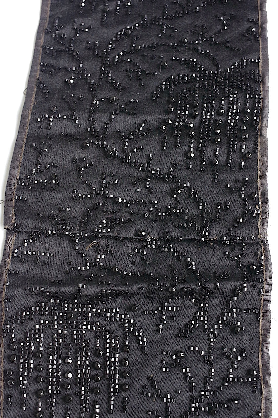 アンティークレース dentelle antique アンティークレース ビーズ刺繍  くろ .FR a l'epoque