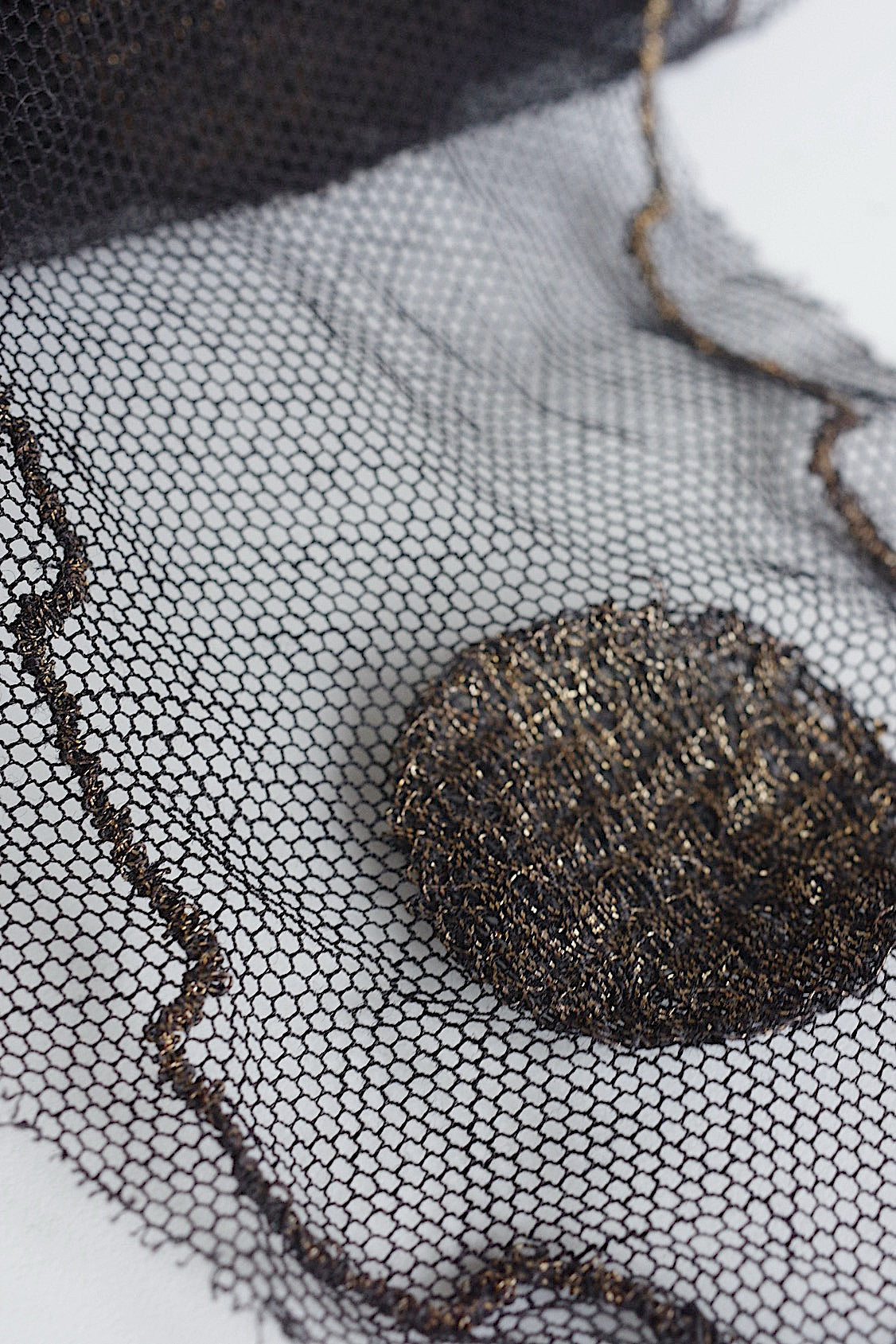 アンティークレース dentelle antique アンティークレース くろ lot2 .FR a l'epoque