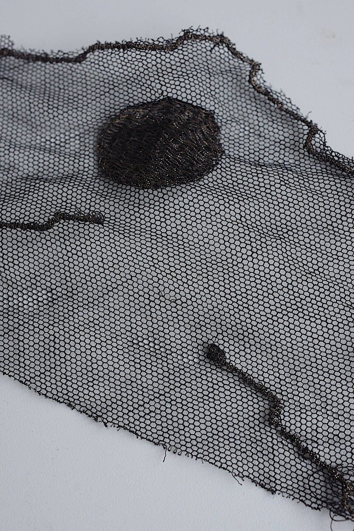 アンティークレース dentelle antique アンティークレース くろ lot2 .FR a l'epoque