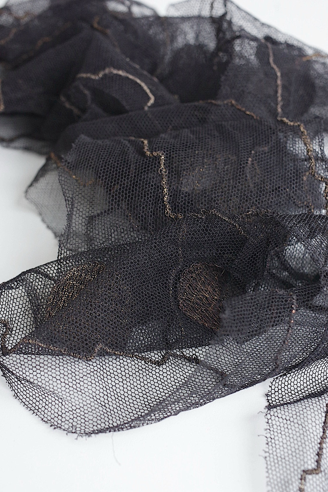 アンティークレース dentelle antique アンティークレース くろ lot2 .FR a l'epoque