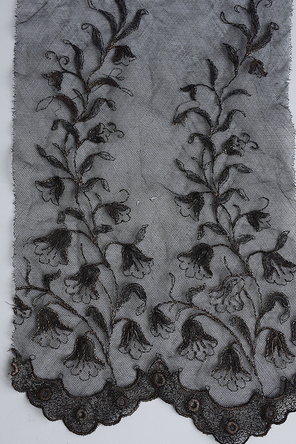 アンティークレース dentelle antique アンティークレース くろ lot2 .FR a l'epoque