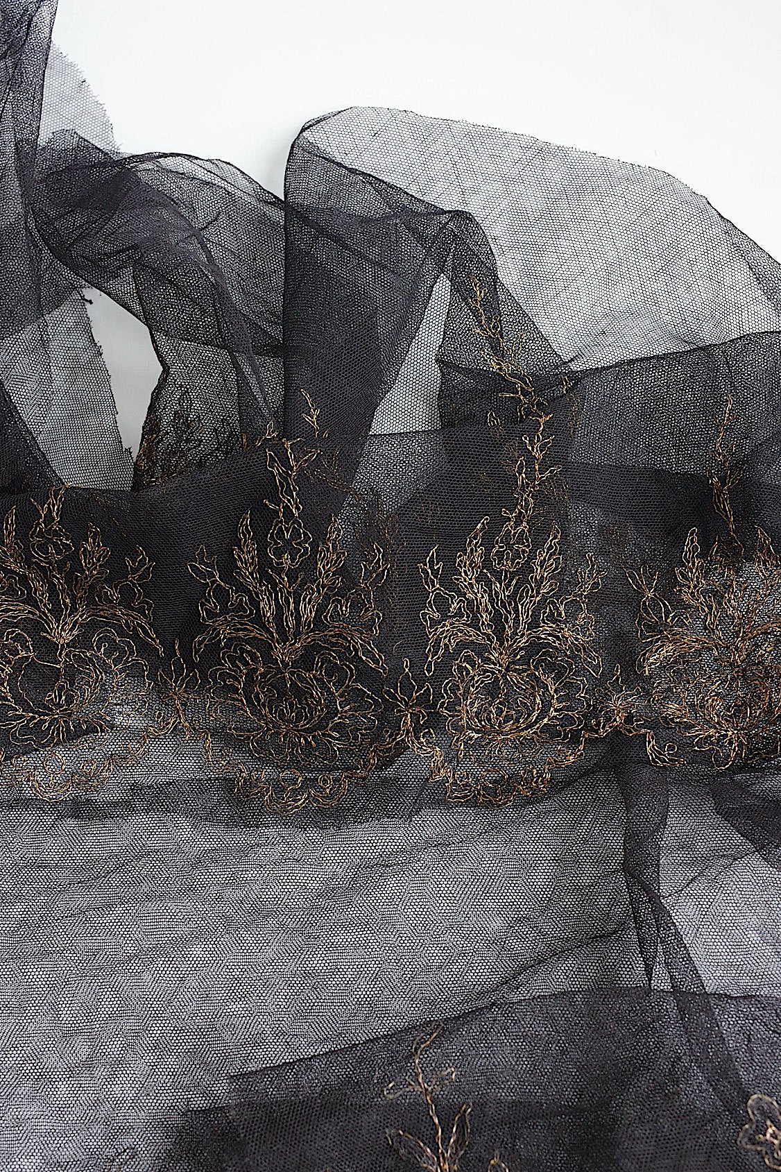 アンティークレース dentelle antique アンティークレース くろ lot2 .FR a l'epoque