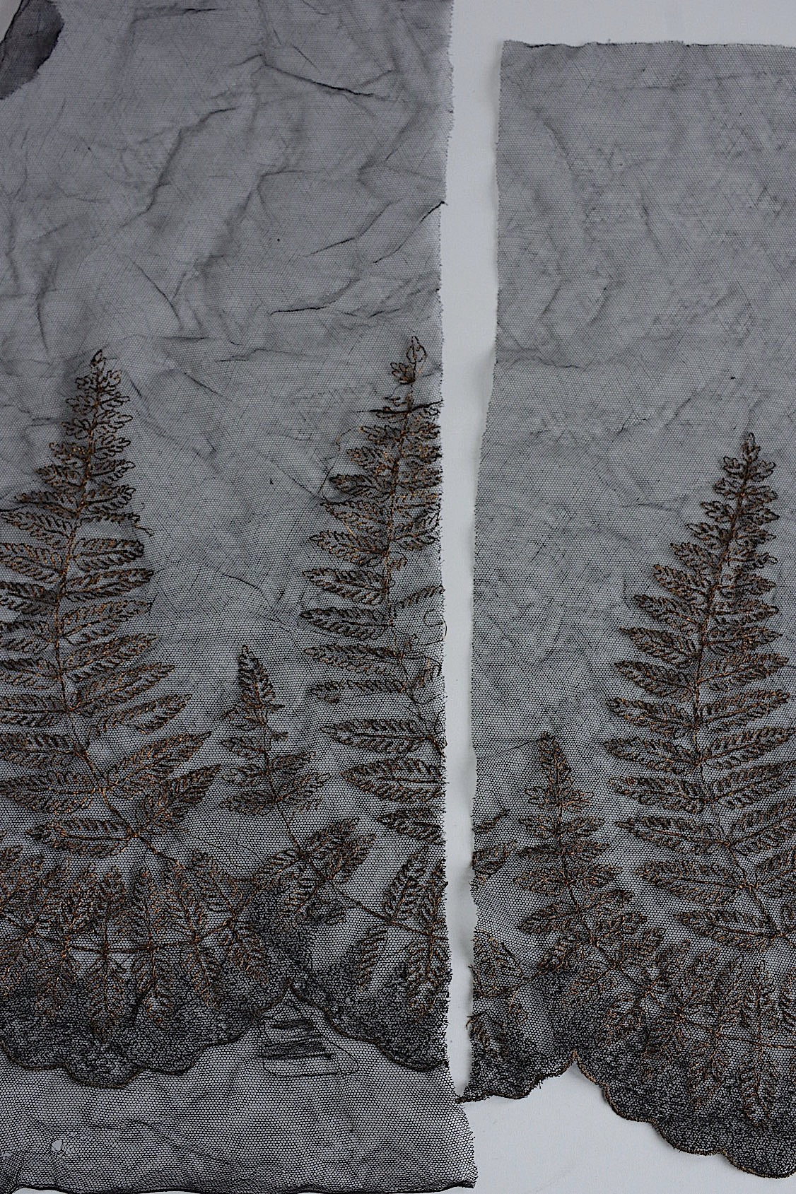 アンティークレース dentelle antique アンティークレース くろ lot2 .FR a l'epoque