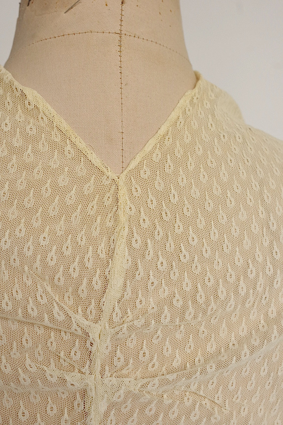 アンティークレース dentelle antique アンティークレース 襟24 .FR a l'epoque