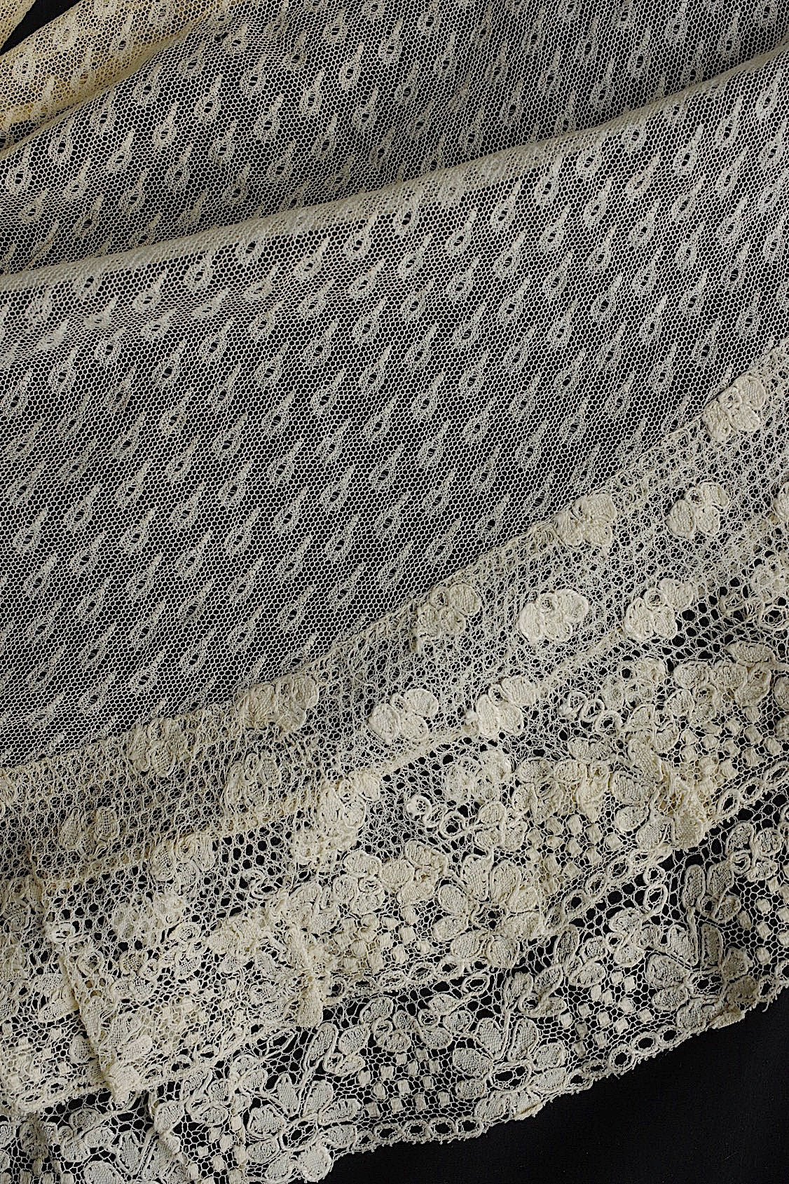 アンティークレース dentelle antique アンティークレース 襟24 .FR a l'epoque