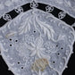 アンティークレース　dentelle antique アンティークレース　素材用　刺繍スカラップ
