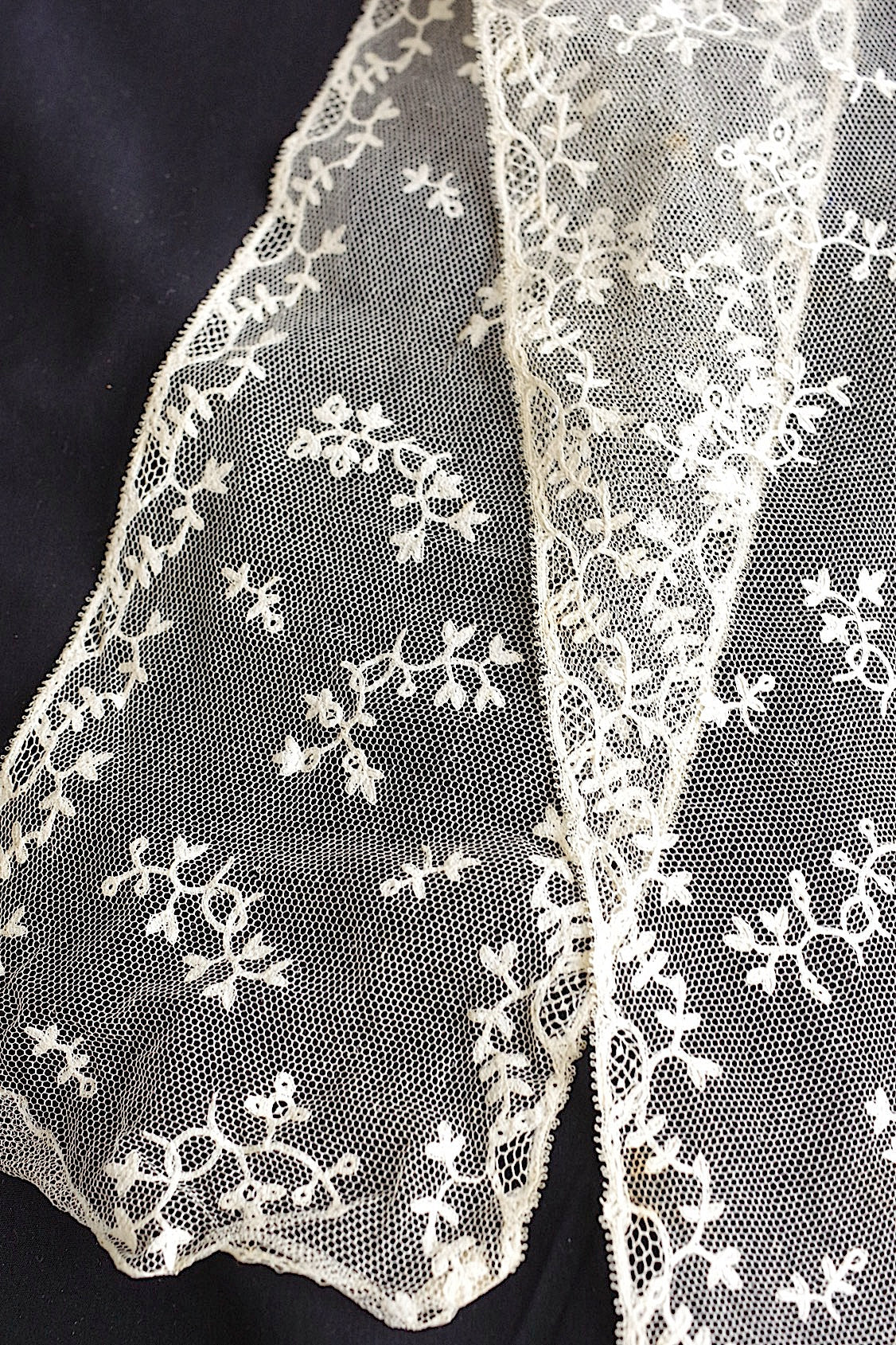 アンティークレース dentelle antique アンティークレース 素材用 4本 .FR a l'epoque