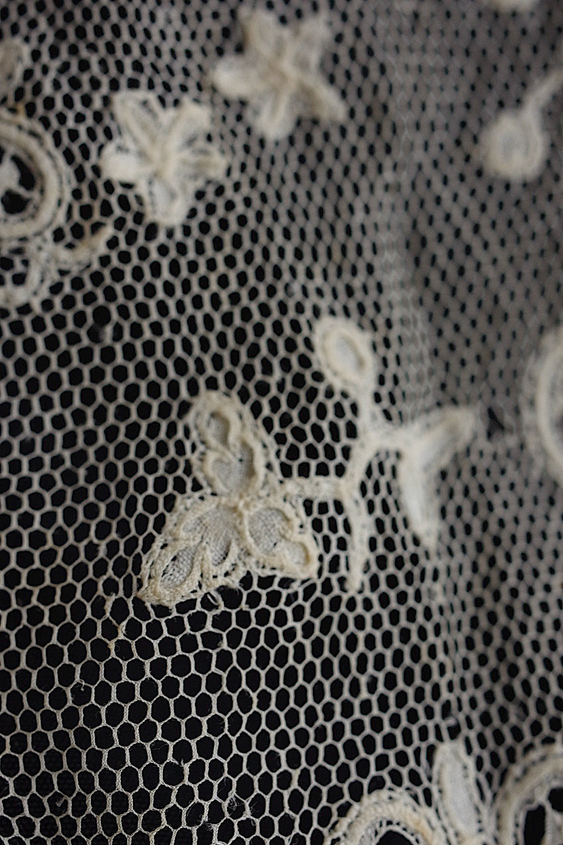 アンティークレース dentelle antique アンティークレース 素材用 4本 .FR a l'epoque