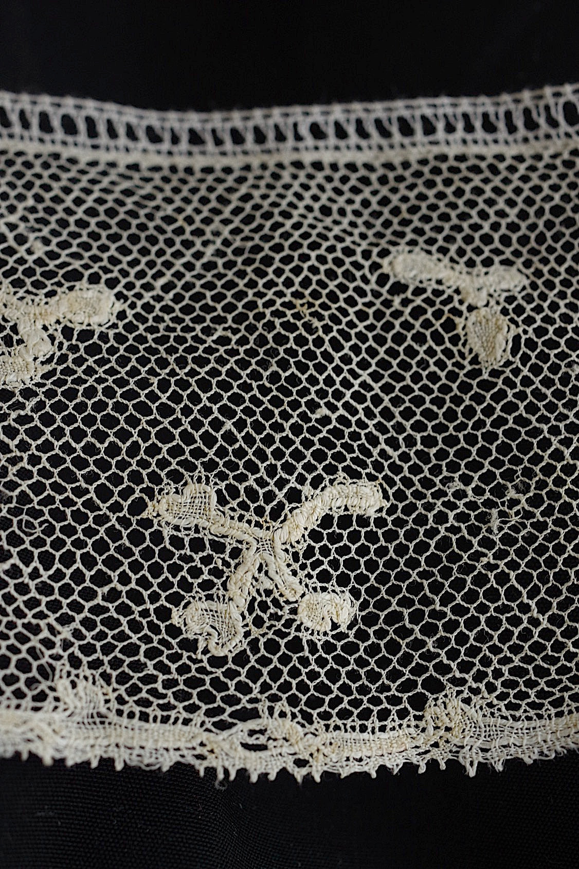 アンティークレース dentelle antique アンティークレース 素材用 4本 .FR a l'epoque