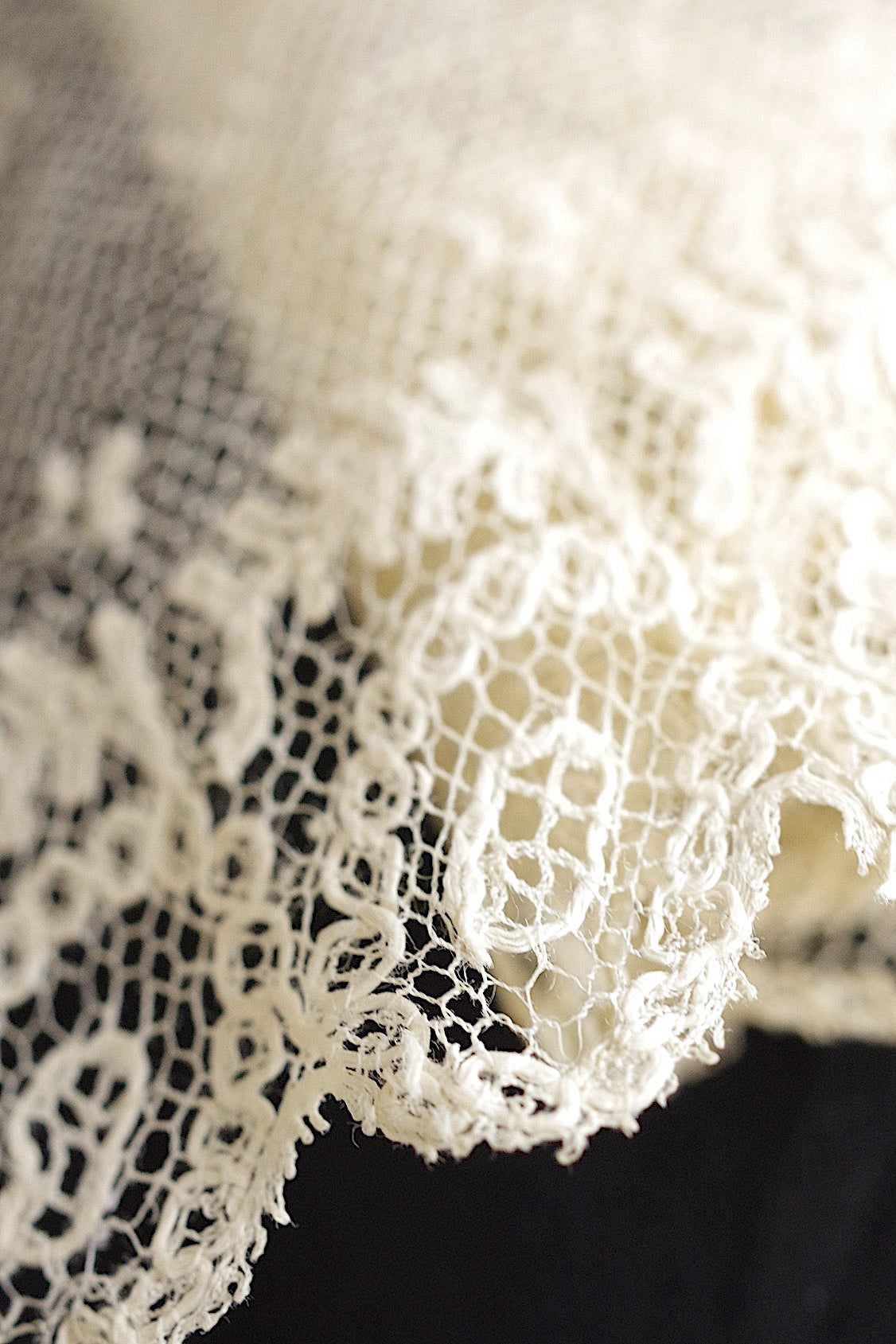 アンティークレース dentelle antique アンティークレース 素材用 4本 .FR a l'epoque