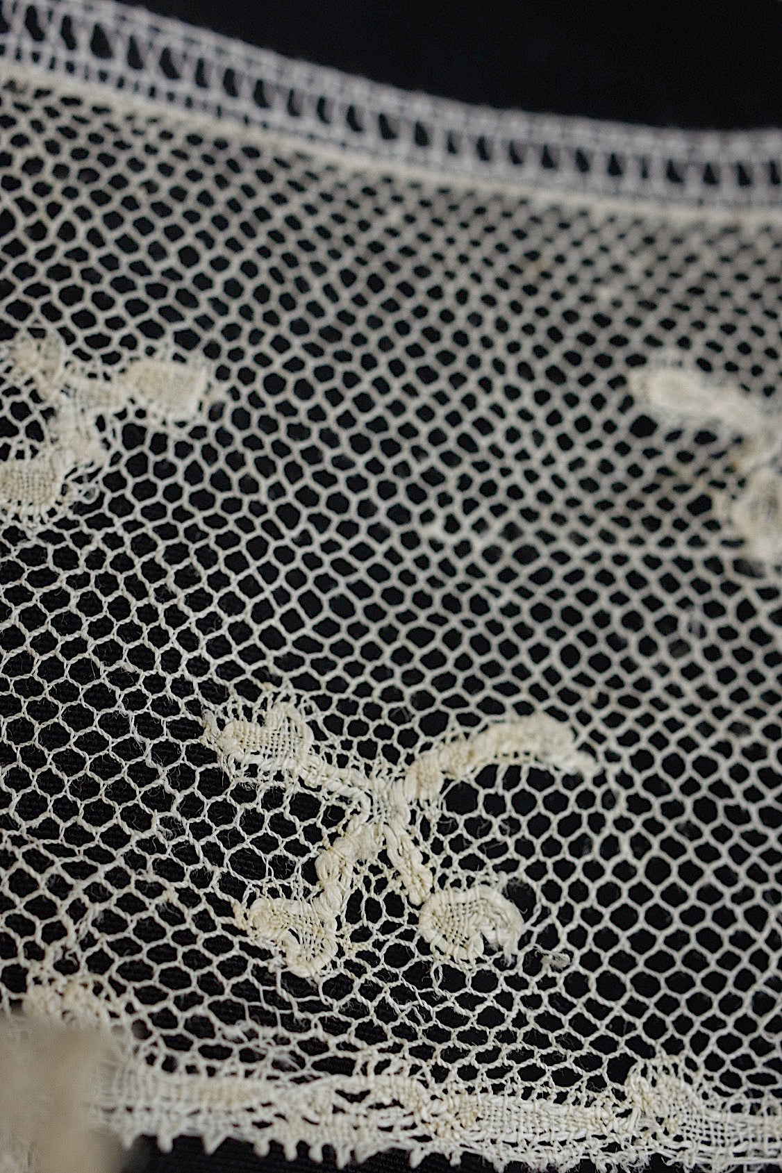 アンティークレース dentelle antique アンティークレース 素材用 4本 .FR a l'epoque