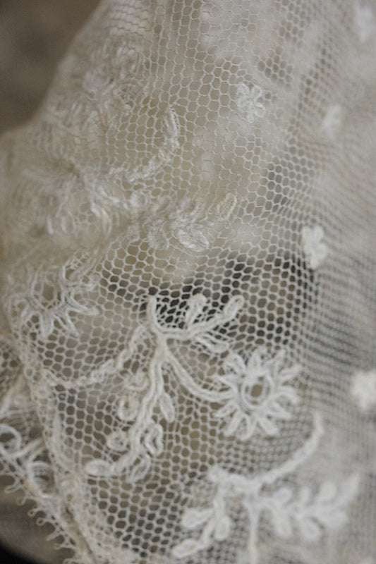 アンティークレース dentelle antique アンティークレース 素材用 2本 .FR a l'epoque