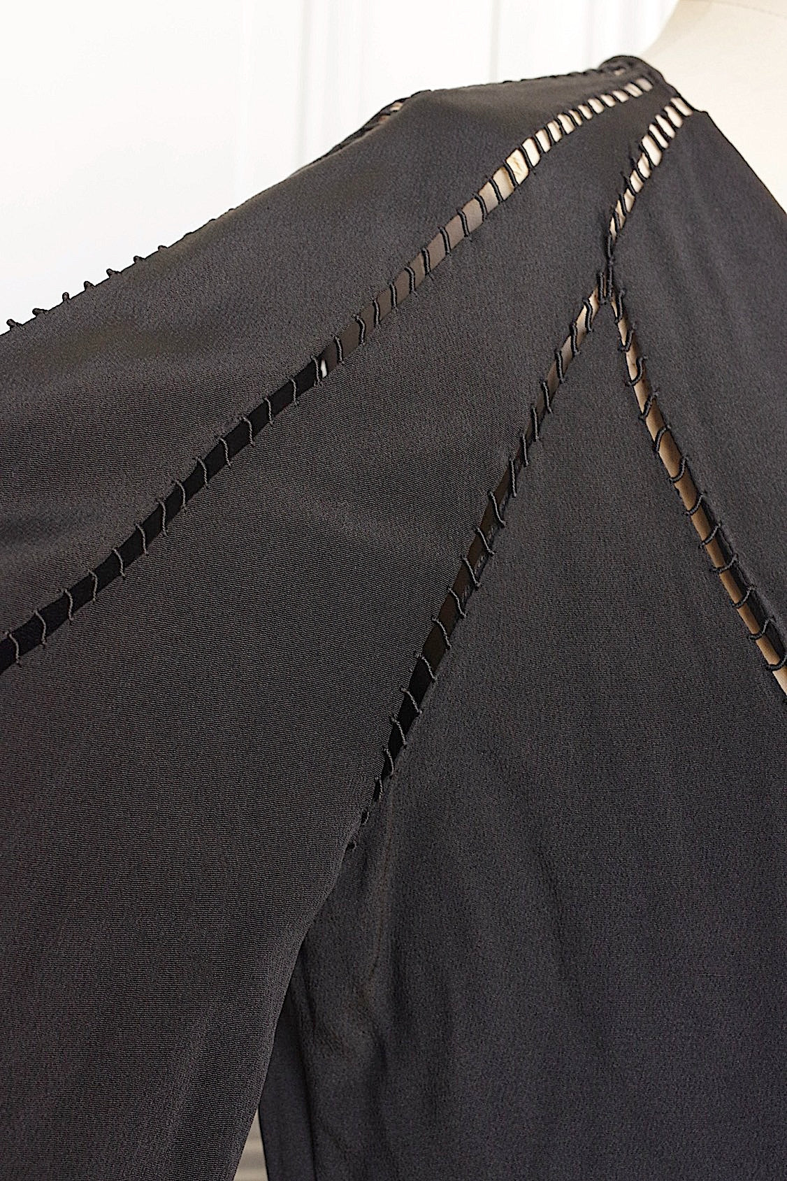 アンティーク 羽織 vetement antique くろコート 羽織 .FR a l'epoque