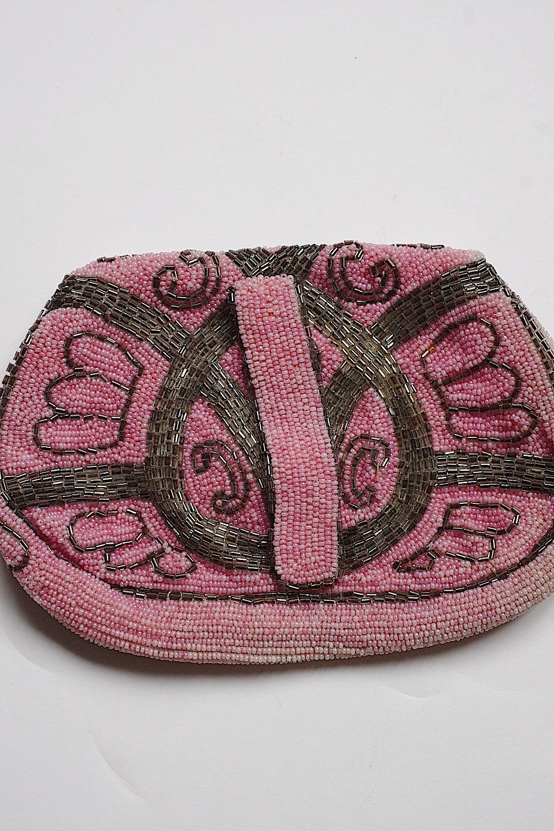 アンティークビーズポーチ sac antique 2 .FR a l'epoque