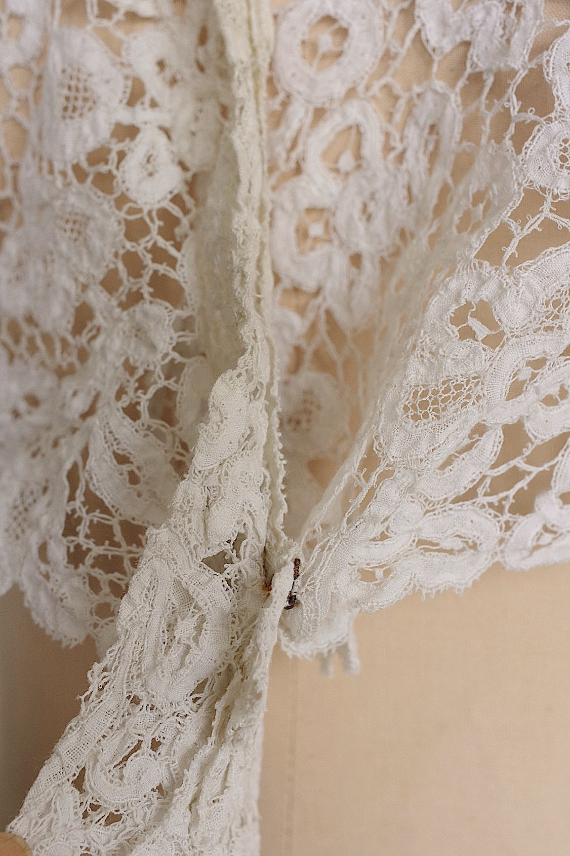 アンティークレース襟 dentelle antique5 .FR a l'epoque