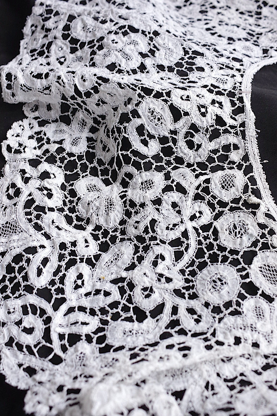 アンティークレース襟 dentelle antique5 .FR a l'epoque