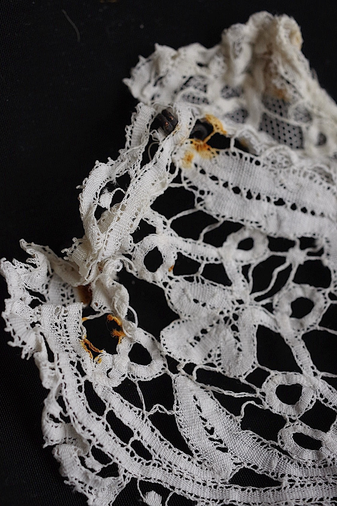 アンティークレース襟 dentelle antique7 .FR a l'epoque